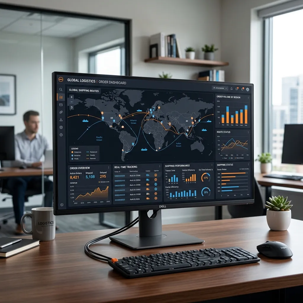 Order Management System dashboard