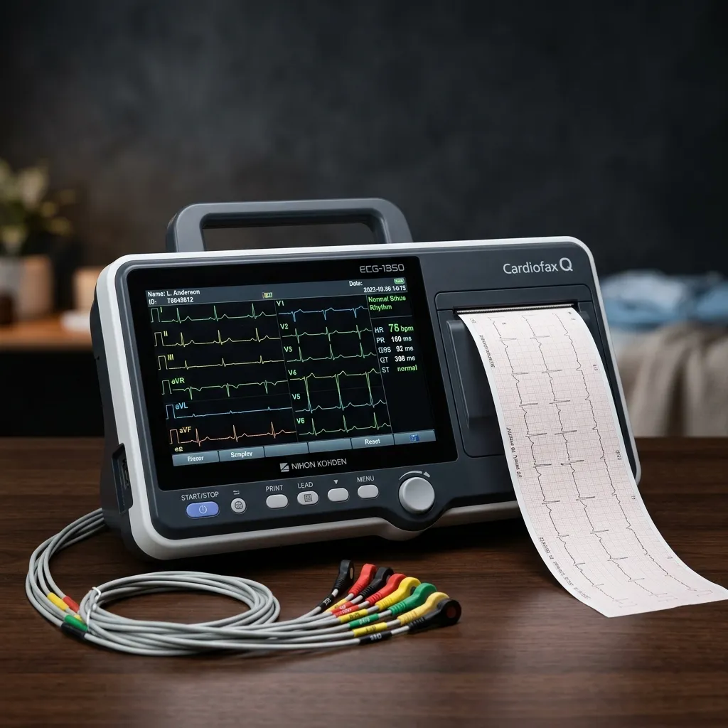12-lead ECG monitor